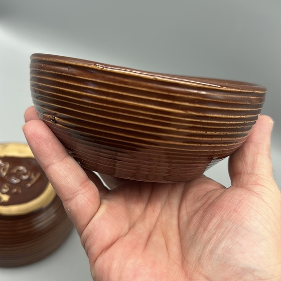 McCoy vintage 641 set of pottery bowls - Picture 5 of 9